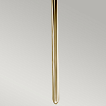 Бра вертикальное с белым полукруглым плафоном и длинным стержнем L Kichler варинант исполнения - 9 | Loft Concept в Ульяновске