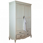 Шкаф платяной двухстворчатый с 4-мя ящиками Interiors Romance варинант исполнения - 1 | Loft Concept в Ульяновске