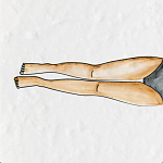 Плитка с узором Рыба Русалка варинант исполнения - 4 | Loft Concept в Ульяновске