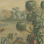 Обои ручная роспись Le Brésil Brume варинант исполнения - 1 | Loft Concept в Ульяновске