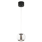 Подвесной светильник со стеклянным плафоном Inner Gleam Globe black  варинант исполнения - 3 | Loft Concept в Ульяновске