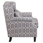 Кресло Henry Armchair grey velour варинант исполнения - 2 | Loft Concept в Ульяновске