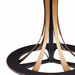 Торшер с основанием в виде стебля с листьями и тканевым абажуром Flowing Leaves варинант исполнения - 3 | Loft Concept в Ульяновске