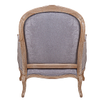 Кресло Ava Classical Armchair brown and grey velour варинант исполнения - 3 | Loft Concept в Ульяновске