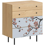 Комод с принтом на ящиках Elise Chest of Drawers варинант исполнения - 6 | Loft Concept в Ульяновске