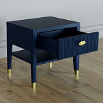 Прикроватная тумбочка с ящиком Elsa Dreams Blue варинант исполнения - 2 | Loft Concept в Ульяновске