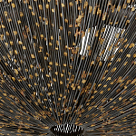 Люстра в форме колокола с декором из тонких железных нитей Jagged Pattern варинант исполнения - 2 | Loft Concept в Ульяновске