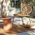 Садовое кресло из искусственного ротанга Mills Rattan Wicker Chair варинант исполнения - 8 | Loft Concept в Ульяновске