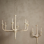 Люстра из дерева в форме подсвечника Coastal Aesthetics варинант исполнения - 6 | Loft Concept в Ульяновске