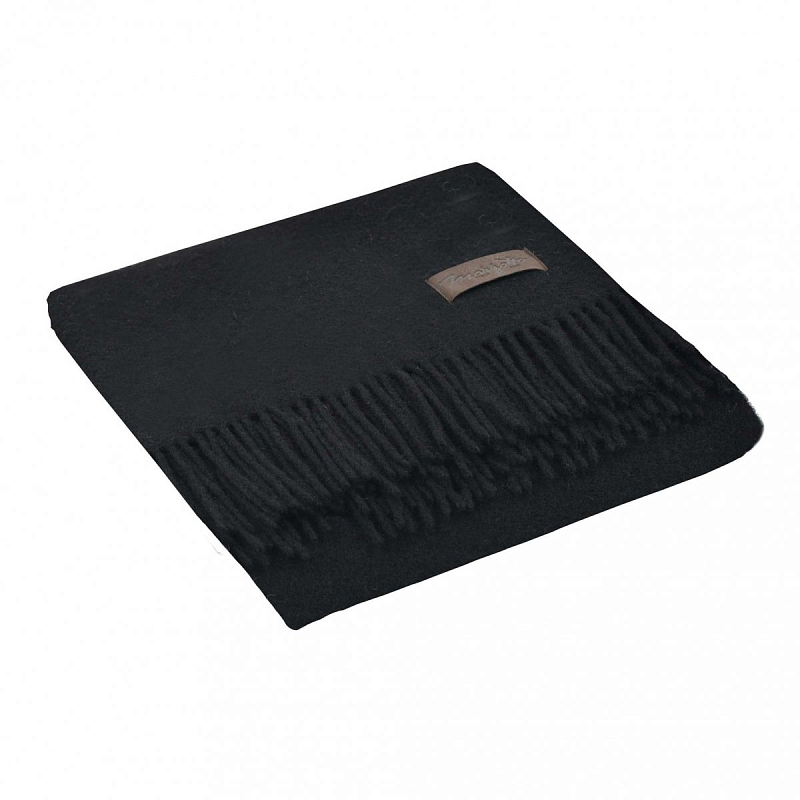 Плед DALIA 0199 Marzotto Черный в Ульяновске | Loft Concept 