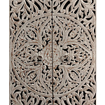 Шкаф с орнаментом ручная резьба из дерева Indian Antique Furniture  варинант исполнения - 1 | Loft Concept в Ульяновске