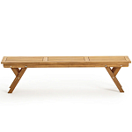 Деревянная скамья складная Jerome Wood Bench варинант исполнения - 2 | Loft Concept в Ульяновске