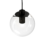 Подвесной светильник Selene Glass Ball Ceiling Lights Black  40 cm варинант исполнения - 3 | Loft Concept в Ульяновске