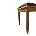 Пуф из массива бука обивка велюр Tasteful Furniture варинант исполнения - 2 | Loft Concept в Ульяновске