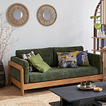 Диван двухместный Verde зеленый варинант исполнения - 7 | Loft Concept в Ульяновске