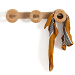 Деревянная настенная вешалка Alma Wood Hanger варинант исполнения - 2 | Loft Concept в Ульяновске