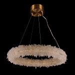 Люстра круглая с натуральным горным хрусталем Crystal Shimmer варинант исполнения - 1 | Loft Concept в Ульяновске