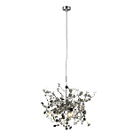 Подвесной светильник с металлическими круглыми элементами Terzani Argent варинант исполнения - 3 | Loft Concept в Ульяновске