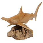 Статуэтка из дерева рыба-молот Animals of the World варинант исполнения - 4 | Loft Concept в Ульяновске