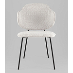 Стул Bellamy букле светло-серый варинант исполнения - 4 | Loft Concept в Ульяновске