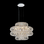 Люстра круглая с россыпью хрусталя Perfection of Diamonds варинант исполнения - 1 | Loft Concept в Ульяновске