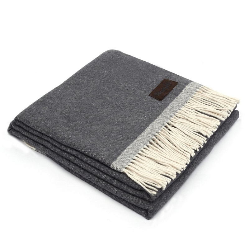 Плед SARA 6000 Marzotto Серый в Ульяновске | Loft Concept 