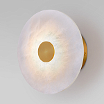 Бра светодиодный с мраморным рассеивателем латунь варинант исполнения - 2 | Loft Concept в Ульяновске