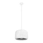 Подвесной светильник с цилиндрическим фактурным абажуром Sergey Makhno варинант исполнения - 9 | Loft Concept в Ульяновске