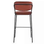 Стул барный с широкой полукруглой спинкой Chair Smooth Shapes варинант исполнения - 3 | Loft Concept в Ульяновске