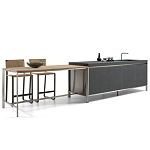 Летняя кухня из камня HELIOS Dada Engenereed Kitchen варинант исполнения - 14 | Loft Concept в Ульяновске