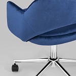 Кресло для компьютерного стола Veloury Blue варинант исполнения - 8 | Loft Concept в Ульяновске