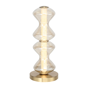 Настольная лампа светодиодная с волнообразным плафоном Amphora of Light