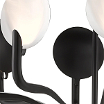 Люстра с плафонами в виде черно-белых дисков Ideal Shade Combination варинант исполнения - 1 | Loft Concept в Ульяновске