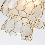 Подвесной светильник с декором из натуральной морской ракушки Iridescent Light варинант исполнения - 6 | Loft Concept в Ульяновске