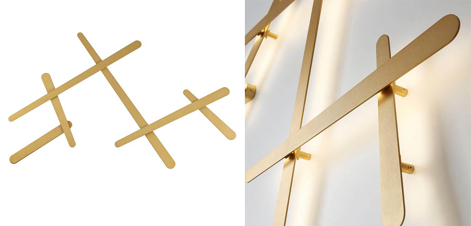 Бра Rolf Gold Labarint Lines - Loft-Concept в Ульяновске