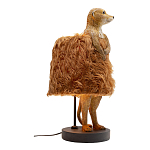 Настольная лампа Цурикат плафон из меха варинант исполнения - 2 | Loft Concept в Ульяновске