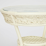 Комплект террасный из ротанга Eloise белый варинант исполнения - 7 | Loft Concept в Ульяновске