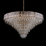 Люстра с каскадом из прозрачного хрусталя Constant Sparks варинант исполнения - 14 | Loft Concept в Ульяновске