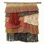 Текстильное Панно с бахромой варинант исполнения - 4 | Loft Concept в Ульяновске