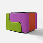 Дизайнерское кресло розовое Poltronova Sofo Rosancio Armchair варинант исполнения - 12 | Loft Concept в Ульяновске