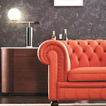 Дизайнерский комод овальной формы с белой столешницей и 4-мя ящиками Gioli варинант исполнения - 3 | Loft Concept в Ульяновске