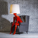 Лампа MANNEQUIN LAMP с абажуром девушка на кресле варинант исполнения - 4 | Loft Concept в Ульяновске