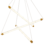 Светодиодная люстра Trumpet Tube Brass  варинант исполнения - 1 | Loft Concept в Ульяновске