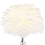 Настольная лампа с перьями Plumage White Table Lamp варинант исполнения - 2 | Loft Concept в Ульяновске