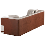 Трехместный диван Richmond с кожаной отделкой варинант исполнения - 3 | Loft Concept в Ульяновске