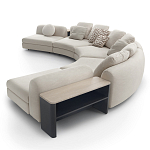 Большой угловой Диван California трансформер с приставными деревянными модулями   варинант исполнения - 2 | Loft Concept в Ульяновске