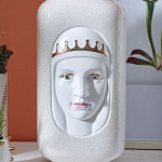 Ваза с золотисто-белыми фрагментами Faces of Imagination варинант исполнения - 5 | Loft Concept в Ульяновске