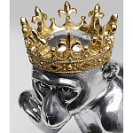 Статуэтка обезьяна в короне серебряная Golden Monkey варинант исполнения - 3 | Loft Concept в Ульяновске