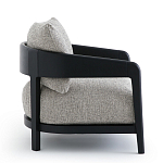 Кресло с каркасом из массива ясеня Deniaud Ash Grey Armchair варинант исполнения - 9 | Loft Concept в Ульяновске