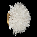 Бра из натурального горного хрусталя Harmonious Crystal Circles варинант исполнения - 2 | Loft Concept в Ульяновске